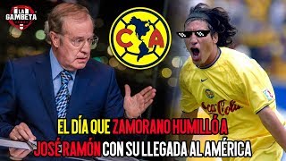 El día que Zamorano humilló a José Ramón en su llegada al América [upl. by Cathrin]