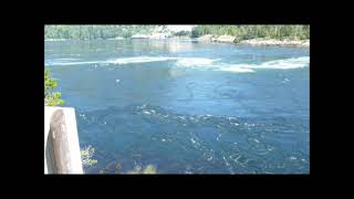 Sechelt Rapids at Skookumchuck Narrows  Full Tidal Cycle [upl. by Anallij517]