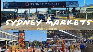 4K Paddys Markets Flemington  Sydney Markets Australia [upl. by Kelila]