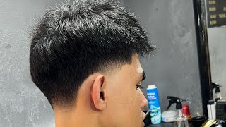 4k  TAPER FADE TUTORIAL step by step 💈✂️ [upl. by Eineg591]