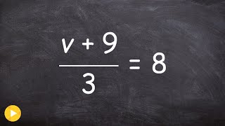 Solving a two step equation with division [upl. by Rtoip]