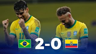 Eliminatorias Sudamericanas  Brasil vs Ecuador  Fecha 7 [upl. by Attenwahs325]