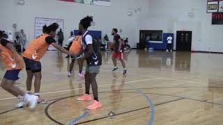 Josiah Gillie 2021 MYM Basketball Showcase HIGHLIGHTS [upl. by Aekerly]