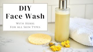 DIY Face Wash For All Skin Types [upl. by Henryson]