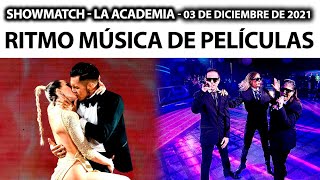 Showmatch  Programa 031221  RITMO MÚSICA DE PELÍCULAS Cande Ruggeri y Noelia Marzol [upl. by Anicul]