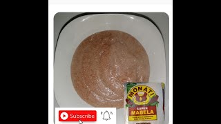 HOW TO COOK AMABELE SOFT PORRIDGESOUTH AFRICAN YOUTUBER [upl. by Enahsed]