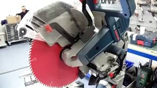 How To Adjust Zero Bevel on the Bosch GCM 12 GDL [upl. by Yle]