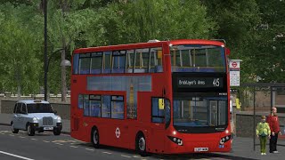 OMSI 2  Addon London Full Release  EvoCity  Route 415 [upl. by Seften]