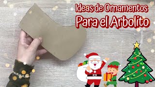 Ideas NAVIDEÑAS  Especial ORNAMENTOS  Christmas ornaments  enfeites de Natal [upl. by Sukul667]