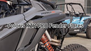 How to Install Fender Flares for Polaris RZR PRO R  PRO XP  A amp UTV PRO [upl. by Resee791]