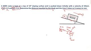 Kinetics of Particles  1  Newtons Second Law  D Alembert Principle  Part 5 [upl. by Nonah]