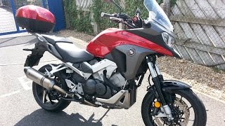 ★ HONDA CROSSRUNNER VFR800X 2015 ONBOARD REVIEW ★ [upl. by Ahtram]