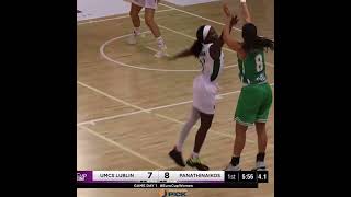 Pinelopi Pavlopoulou Highlights Eurocup  Lublin vs Panathinaikos [upl. by Assiruam762]