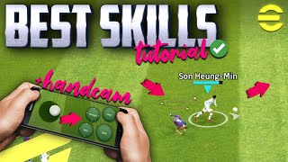 5 MOST EFFECTIVE SKILL MOVES  eFootball Mobile Tutorial [upl. by Thornie]