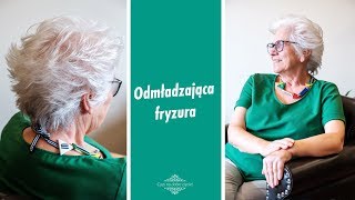 Odmładzająca fryzura  strzyżenieShort haircuts for women over 60 [upl. by Deny665]