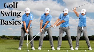 Golf Swing Basics  Easy Steps For Beginners 2019 [upl. by Trautman]