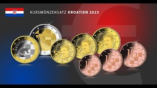 Der erste EuroKursmünzensatz Kroatiens  Jetzt bei MDM [upl. by Noiramaj228]