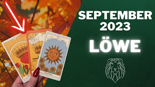 Löwe ♌️  Monatshoroskop  September 2023 [upl. by Lledyr]