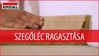 Szegőléc ragasztása 🪵 Soudal TRex Gold [upl. by Natrav]