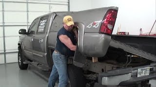 Pt1 2007 Chevy Pickup Fuel Pump Replacement At DRays Shop [upl. by Auka]