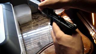 Glock Gen4 trouble getting slide on easy fixslide fix HD [upl. by Bobby164]