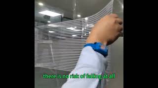 Check out how hard to take the led panel from glass ledfilm transparentleddisplay adhesive [upl. by Oniotna]