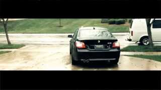 BMW 545i Muffler Delete  Straight Pipe [upl. by Monica400]