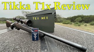 Tikka T1x Review [upl. by Heimlich]