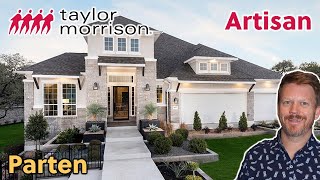 Taylor Morrison  Parten  Artisan Model Home  Home Tour [upl. by Rawde65]