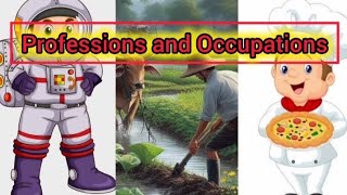 Professions and Occupation  All occupations name schoollearning occupationsname [upl. by Id143]