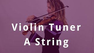 Violin Tuning A String Sound [upl. by Neevan343]