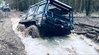 Pinzgauer 6x6  Mercedes Unimog  Jeep Cherokee  Mitsubishi Pajero  УАЗ  Нива  OFFROAD Часть 1 [upl. by Caleb]