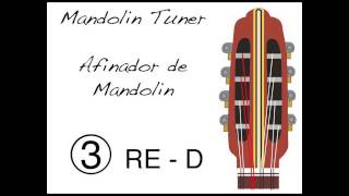 Afinador de Mandolina  Mandolin Tuner [upl. by Starinsky]