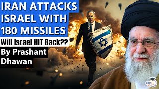 IRAN ATTACKS ISRAEL WITH 180 MISSILES  Will Israel HIT Back Fear of World War 3 [upl. by Aivatnahs]