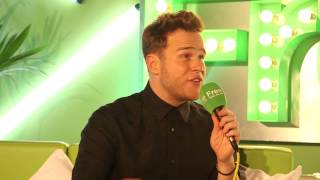 Free Radio Live 2014 Olly Murs Backstage Interview [upl. by Etam]