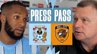 Mark Robins and Kasey Palmer reflect on Coventry Citys defeat against Hull City 🎙️ [upl. by Fitting200]