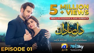 DileNadan Episode 01  Eng Sub  Mikaal Zulfiqar  Amar Khan  Ali Abbas  13th August 2024 [upl. by Wolfgram344]