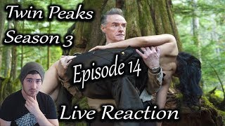 TWIN PEAKS SEASON 3 EPISODE 14 LIVE REACTION  Explicit language [upl. by Pansy]