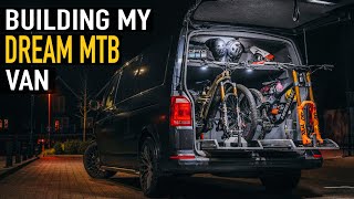 IS THIS THE BEST MTB VEHICLE  MY DREAM VAN PROJECT [upl. by Annovy]