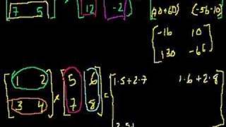 Matrix multiplication part 1 [upl. by Stauffer]