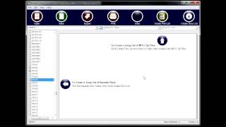 Karaoke Song List Creator  How to create a Karaoke Songbook [upl. by Uwkuhceki206]