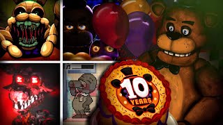 An Avalanche of FNAF Content is About to Drop for the 10th Anniversary News Update [upl. by Harman]