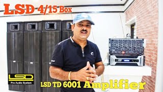 FULL DETAIL LSD 2150 WATT BOX 415 TD CLASS 6001 AMPLIFIER LSD 5 CHANNEL AMPLIFIER LSD CROSSOVER [upl. by Frear722]