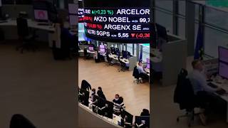 Immersion chez Euronext pour la cérémonie douverture de la bourse de Paris MarcRaffard bourse [upl. by Eledoya510]