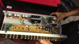 Marshall MG100 HDFX  Troubleshoot  Fuse [upl. by Festa]