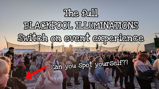 Blackpool Illuminations Switch On 2024  Can you spot yourself [upl. by Channa833]