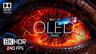 8K HDR 240 FPS Dolby Vision  Special OLED Demo [upl. by Oderfla]