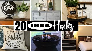 Absolute TOP 20 Best DIY IKEA HACKS Thatll Blow Your Mind [upl. by Herald]