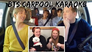 BTS Carpool Karaoke  Reaction [upl. by Georgina]