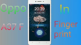 Oppo A37 f phone Mai fingerprint lock kaise Lagaye Special fingerprint lock app for Oppo A37 f [upl. by Merri]